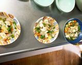 全てレンジ温野菜卵すごだれ味チャンプル作り方21写真
