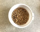 栄養満点！煎り大豆の味噌ミルクスープ作り方2写真