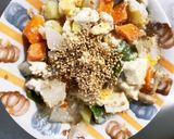 全てレンジ温野菜卵すごだれ味チャンプル作り方26写真