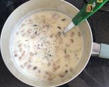 栄養満点！煎り大豆の味噌ミルクスープ作り方5写真