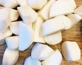 かぶとさやえんどうのそぼろ煮作り方1写真