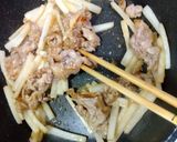 豚肉とニラ大根の味噌炒め作り方8写真