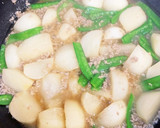 かぶとさやえんどうのそぼろ煮作り方4写真