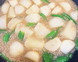 かぶとさやえんどうのそぼろ煮作り方5写真