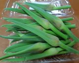 にんにくの蕾の天ぷら(*^^*)作り方1写真