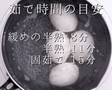 フードスタイリストのゆで卵コントロール術作り方7写真