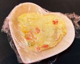 幼児食✮洗い物少なくレンチンオムレツ作り方5写真