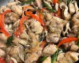 鶏肉のガーリック塩炒め作り方8写真