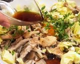 鶏ムネ肉ときのこの甘辛タレ炒め作り方4写真