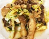 鶏ムネ肉ときのこの甘辛タレ炒め作り方5写真