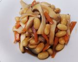 簡単♪エリギンと大豆煮の甘辛炒め作り方4写真
