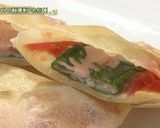 オロフレトマトとチーズの春巻き作り方6写真