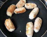 親子で作る肉巻きおにぎり♪作り方6写真