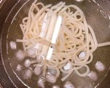 卵黄☆豚キムチ冷やしうどん作り方4写真
