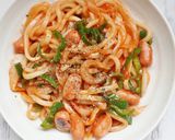 ランチに！簡単ナポリタン風甘辛焼うどん作り方5写真