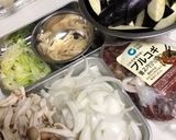 野菜炒めのプルコギ乗っけ作り方1写真