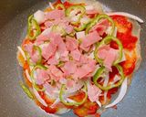 簡単!じゃがいもと餅のピザ風☆★作り方9写真