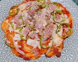 簡単!じゃがいもと餅のピザ風☆★作り方11写真