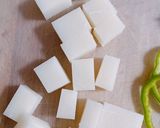 簡単!じゃがいもと餅のピザ風☆★作り方2写真