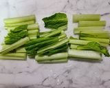 簡単★江戸菜の胡麻和え作り方1写真