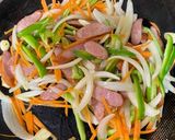 我が家の定番☆ナポリタン（甘口）作り方5写真