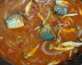 缶詰２つ！さば味噌トマトソースパスタ作り方7写真