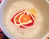 寝ぼけ眼の朝ごはん★半熟卵のマヨトロチー作り方1写真