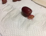皮ごと食べられる種なしぶどうの皮のむき方作り方2写真
