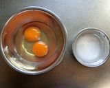 コーンと卵の中華スープ☆玉米湯作り方1写真
