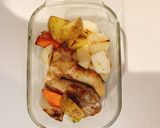 簡単。手羽元と野菜のロースト作り方2写真