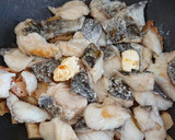 たけのこと鱈のめんつゆバター炒め☆作り方5写真