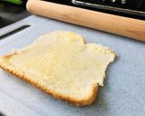 簡単ハム&チーズのロールサンド！作り方1写真