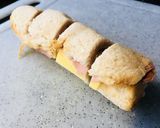 簡単ハム&チーズのロールサンド！作り方5写真