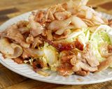 ～豚バラ肉～俺たちの照り焼き肉サラダ作り方7写真