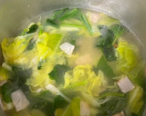 春キャベツとほうれん草の旨とろスープ作り方4写真