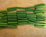 にんにくの芽のキムチ炒め作り方1写真