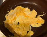 江戸菜と卵とトマトのシンプル炒め。作り方4写真