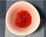 離乳食後期★野菜ソースとまぐろステーキ作り方2写真
