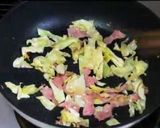 【超簡単】キャベツとベーコンのスパゲティ作り方4写真