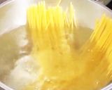 【超簡単】キャベツとベーコンのスパゲティ作り方1写真
