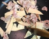たけのことインゲンの春パスタ作り方6写真