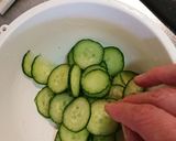 タコキムチ酢和え作り方1写真