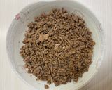 簡単で美味しい♪合い挽き肉の三食丼作り方8写真