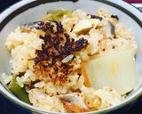 塩鯖と長葱のキムチ炊き込みご飯作り方4写真