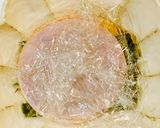 お弁当に★レンチン簡単♪ハムのりたまご♡作り方5写真