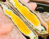 お弁当に★レンチン簡単♪ハムのりたまご♡作り方6写真