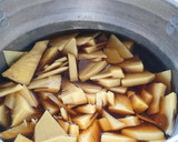 やさしい味です☆たけのこの卵とじ作り方3写真