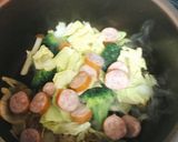 牛乳消費☆野菜たっぷりミルクスープ作り方3写真
