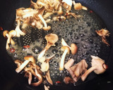 【簡単】きのことめんつゆの和風パスタ作り方3写真