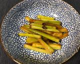 セロリのきんぴら作り方4写真